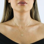 Colar Feminino Pingente Árvore da Vida com Zircônias Banhado a Ouro 18k - Pingente Espiritual e Elegante - Presente Significativo e Cheio de Estilo - Imagem 7