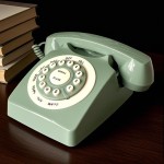 Telefone fixo retrô com fio, telefone clássico vintage da TelPal para casa e escritório, presente de telefone doméstico com fio para idosos (verde) - Imagem 7