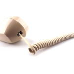 Telefones de parede clássicos para telefone fixo com toque mecânico, telefone retrô montado na parede à prova d'água, telefone antigo para casa, escritório, hotel e escola (bege) - Imagem 6