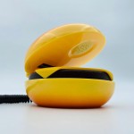 Telefone Fixo Amarelo com Fio Presente Engraçado para Crianças e Adultos - Imagem 3