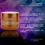 Máscara Capilar Tonalizante Castanho e Iluminado Veggue Profissional 500g - Imagem 2