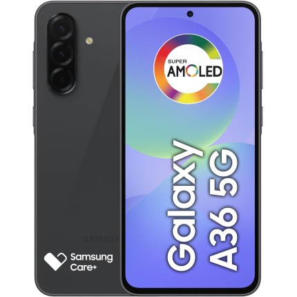 Celular Samsung Galaxy A36 256GB SM-A366E/DS - SM-A366EZKLZTO Preto Quadriband