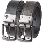 Cinto Cinto reversível de 2,54 cm (1") de largura com costura dupla, Columbia, meninos