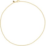 Colar Feminino de Bolinhas Lisas Semi Joia Banhado a Ouro 18k Corrente 45 cm Design Elegante e Sofisticado
