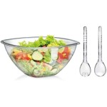 Conjunto Saladeira 3 Peças Delta Util Cristal