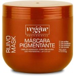 Máscara Capilar Tonalizante Ruivo Cobre Veggue Profissional 500g