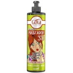 Matizador 3D Vermelho Intenso Linha 300 Ml, Gota Dourada