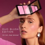 Océane-Blush Cremoso e em Pó Rosa Claro – Duo Blush Pink Paint Océane Edition 10,2g - Imagem 2