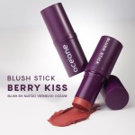 Océane-Blush em Bastão Vermelho - Blush Stick Berry Kiss Océane Purple 14g - Imagem 2