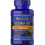 Puritans Pride Neuro-ps (fosfatidilserina), branco, 60 unidades (pacote com 1)