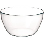 Ruvolo, Bowl Vidro Grande Tropical Saladeira Tigela Servir Mesa Posta Cozinha 4750ml