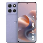 Smartphone Motorola Moto g86 5G - 512GB 12GB (8GB RAM+16GB Ram Boost) Tela 1.5K pOLED, 50MP Sony camera OIS Moto AI, videos em 4K, IP68 + IP69 - Lilas