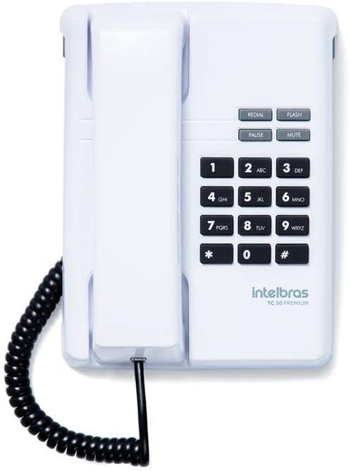 Telefone-Com-Fio-TC-50-PREMIUM-Branco-Intelbras.jpg Telefone Com Fio TC 50 PREMIUM Branco Intelbras