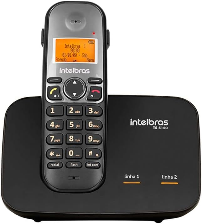 Telefone-Digital-Sem-Fio-com-Entrada-para-2-Linhas-Preto.jpg Telefone Digital Sem Fio com Entrada para 2 Linhas Preto Intelbras