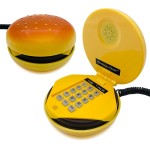 Telefone Fixo Amarelo com Fio Presente Engraçado para Crianças e Adultos