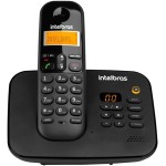Telefone Sem Fio Digital Com Secretária Eletrônica TS 3130 Preto Intelbras