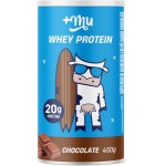 Whey Concentrado, Mais Mu, Sabor Chocolate, 20g de proteína - 450g