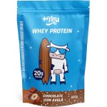 Whey Concentrado, Mais Mu, Sabor Chocolate c/Avelã, 20g de proteína - 900g
