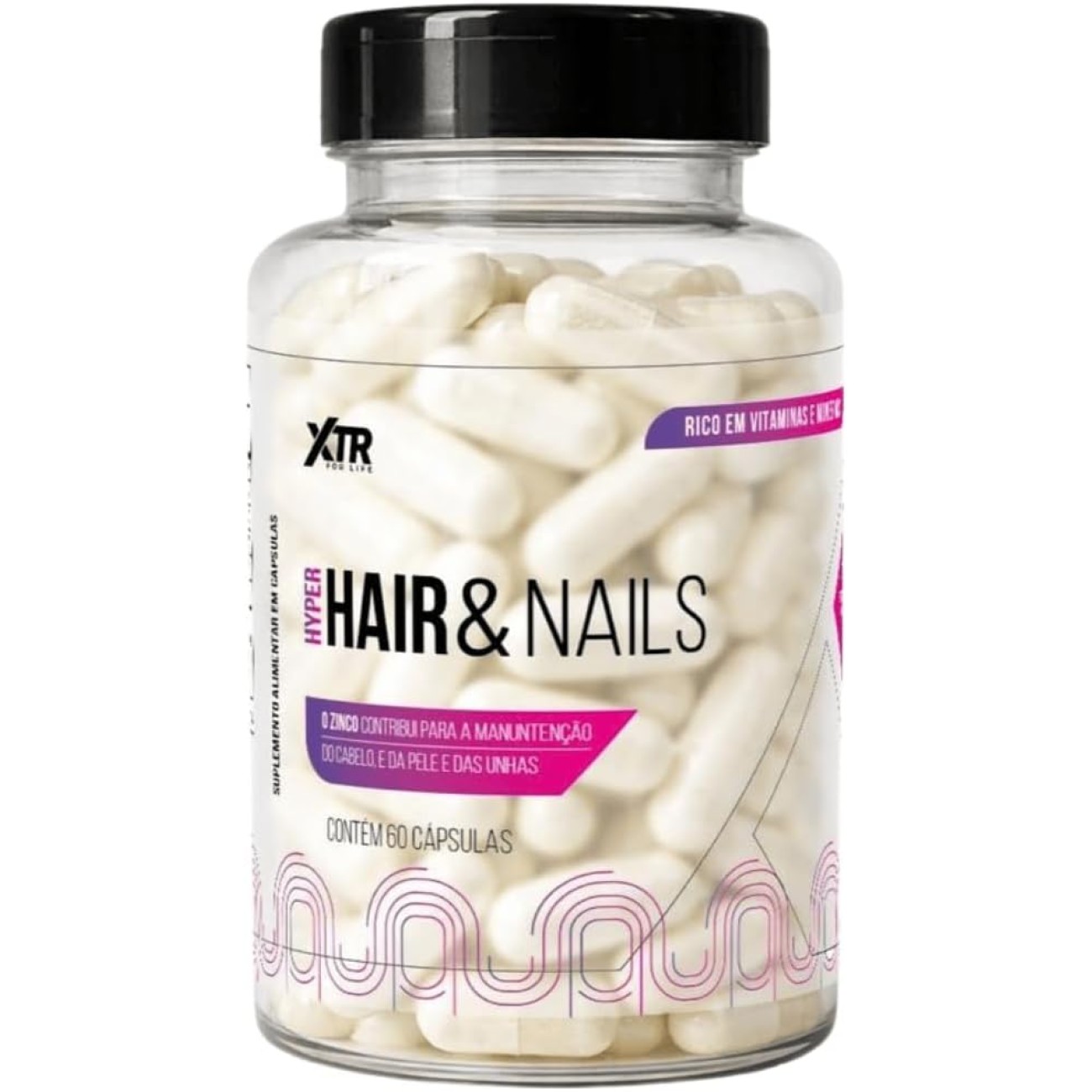 XTR For Life Hyper Hair & Nails 60 Cápsulas