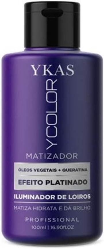 YKAS-Ycolor-Efeito-Platinado-Mascara-Matizadora-100ml.jpg YKAS Ycolor Efeito Platinado - Máscara Matizadora 100ml