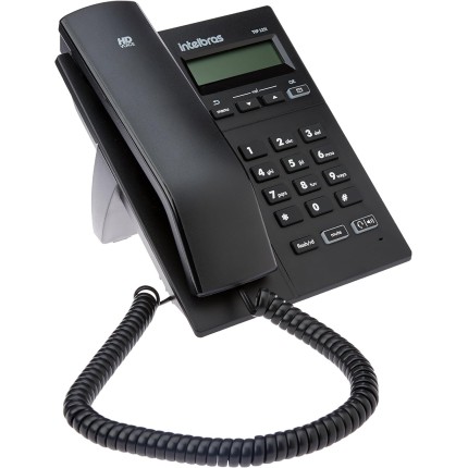 intelbras Telefone IP TIP 125i c/Embalagem colorida, TIP 125i, Preto