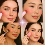 Blush Em Bastão Stick Dreamy Cheeks Ruby Rose Cremoso Facial Acabamento Natural - Calm Rose - Imagem 3