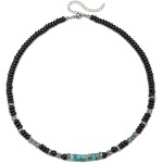 Colar de contas masculino estilo boêmio, joia com contas de lariat, presente para mulheres - Imagem 5