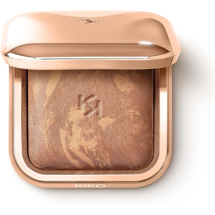 KIKO MILANO, Silky Glow Baked Bronzer, Pó Compacto Bronzeador, Cor