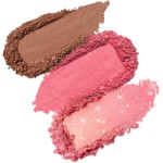 KIKO MILANO, Multi Finish Trio Blush & Bronzer Palette, Paleta Compacta 2 em 1, Cor - Imagem 2