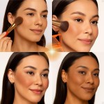 Blush Compacto Sand Sunny Cheeks Mari Maria - Imagem 4