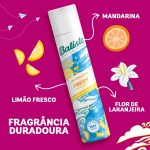 Batiste Fresh Shampoo a seco Dry Shampoo Spray, Absorve Oleosidade, Refresca Rápido, Limpeza a seco, Sem Sulfatos 200ml Todos os tipos cabelo - Imagem 3