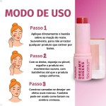 Blush Em Bastão Stick Dreamy Cheeks Ruby Rose Cremoso Facial Acabamento Natural - Frosted Rose - Imagem 4