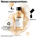 L'Oréal Professionnel Serie Expert Absolut Repair, Shampoo Reestruturante para Cabelos Danificados com Gold Quinoa e Proteína, Reparação e Brilho Intenso, 300ml - Imagem 6