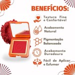 Blush Compacto Love Sunny Cheeks Mari Maria - Imagem 4