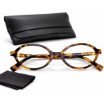 Armação de óculos oval em acetato armação pequena para mulheres e homens moda tendencia oculos modernos retrô vintage - Imagem 2