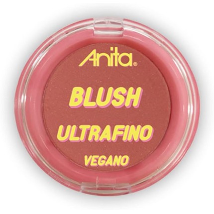 Blush Anita Vegano Micronizado - Alta Pigmentação e Durabilidade - Colorete para Maquiagem - 965