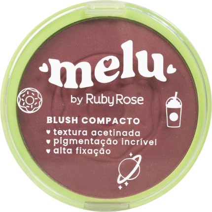 Blush Compacto Melu RR8715 Grape RubyRose