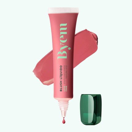 Blush Líquido Love Cake Brilho Natural Translúcido Vitamina E 15ml