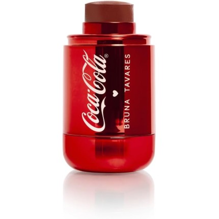Bruna Tavares Coca Cola Blush Stick em Bastão Crush Time, Edição Limitada, Maquiagem Profissional