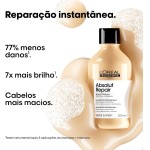 L'Oréal Professionnel Serie Expert Absolut Repair, Shampoo Reestruturante para Cabelos Danificados com Gold Quinoa e Proteína, Reparação e Brilho Intenso, 300ml - Imagem 2