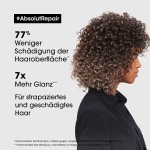 L'Oréal Professionnel Shampoo Absolut Repair, Repara Danos e Promove Brilho, Com Quinoa Dourada & Proteínas, Para cabelos secos e danificados, Toque leve e Macio, 750ml - Imagem 2