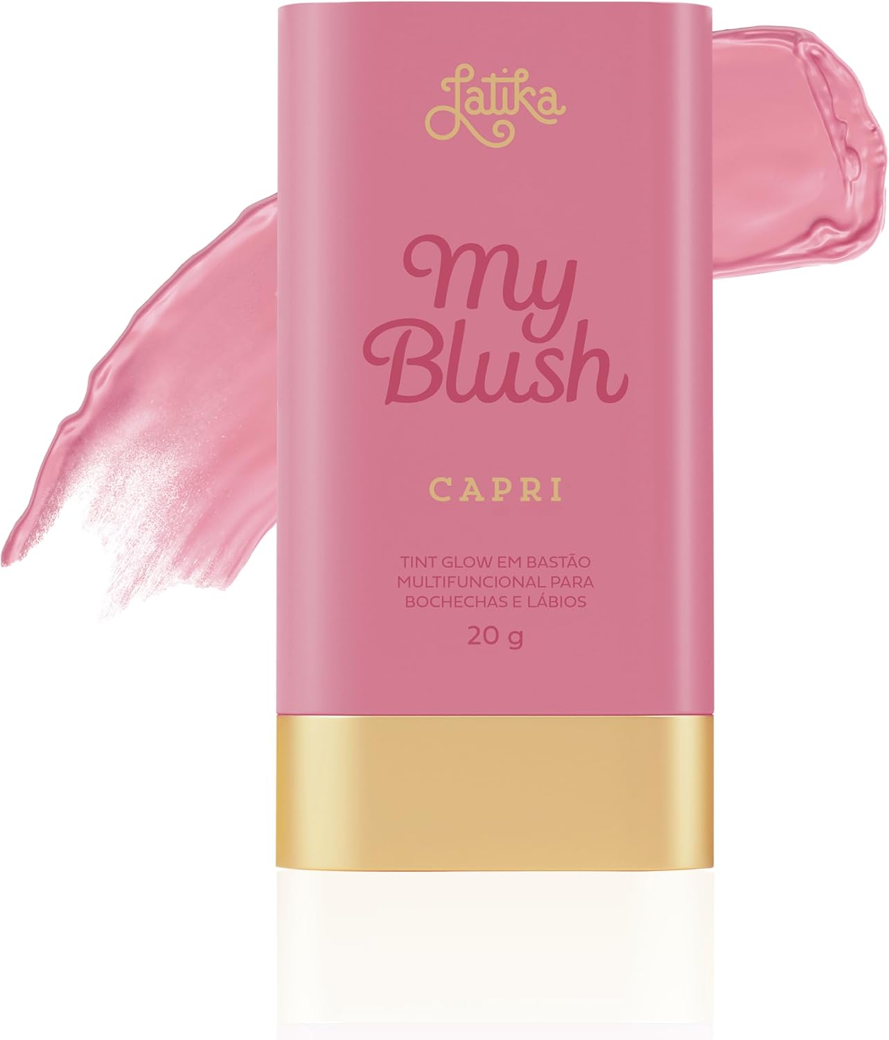 Latika-My-Blush-20g-Stick-Multifuncional-3-em-1-Olhos.jpg Latika My Blush 20g Stick Multifuncional 3 em 1 Olhos Bochechas e Lábios - Capri