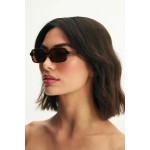 Saint Germain Óculos de Sol Retangular Ibiza Tortoise Clássico, Armação Tartaruga, Lentes Marrons, Proteção UV400, Estilo Retrô Vintage - Imagem 3