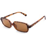 Saint Germain Óculos de Sol Retangular Ibiza Tortoise Clássico, Armação Tartaruga, Lentes Marrons, Proteção UV400, Estilo Retrô Vintage - Imagem 4