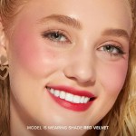 Blush Multifuncional Too Faced Lip & Cheek Cloud Crush 4ml - Red Velvet - Imagem 5