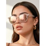 Óculos de Sol Hexagonal Acetato Italiano Flexivel Premium Retro Lentes Proteção UV400 Feminino Masculino - Modelo Tulum - Cacife Brand - Imagem 2
