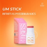 BBS 4X1 Biobio Blush, Batom E Sombra Fps 63 Tutti-Fruti - Imagem 3