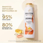 Pantene Pro-V Shampoo Biotinamina B3 Antiqueda e Nutrição 300 ml - Imagem 2