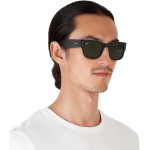 Óculos de Sol Ray-Ban Mega Wayfarer, Preto, Tamanho 51 - Imagem 7