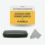 Armação Óculos Sem Grau Masculino Redondo Retrô Geek - Imagem 8